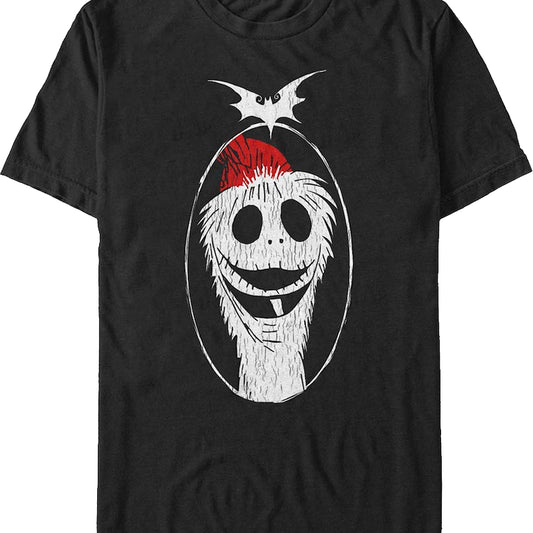 Santa Jack Nightmare Before Christmas T-Shirt