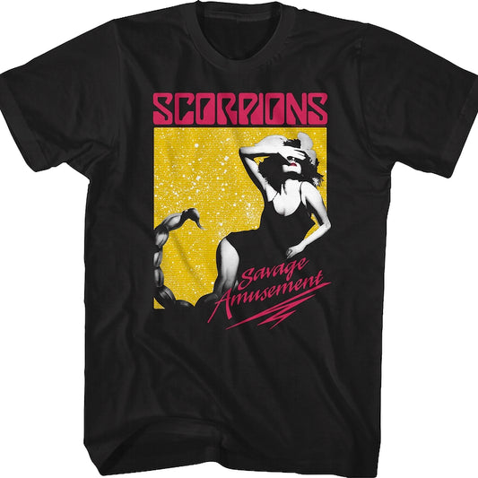 Savage Amusement Album Cover Scorpions T-Shirt