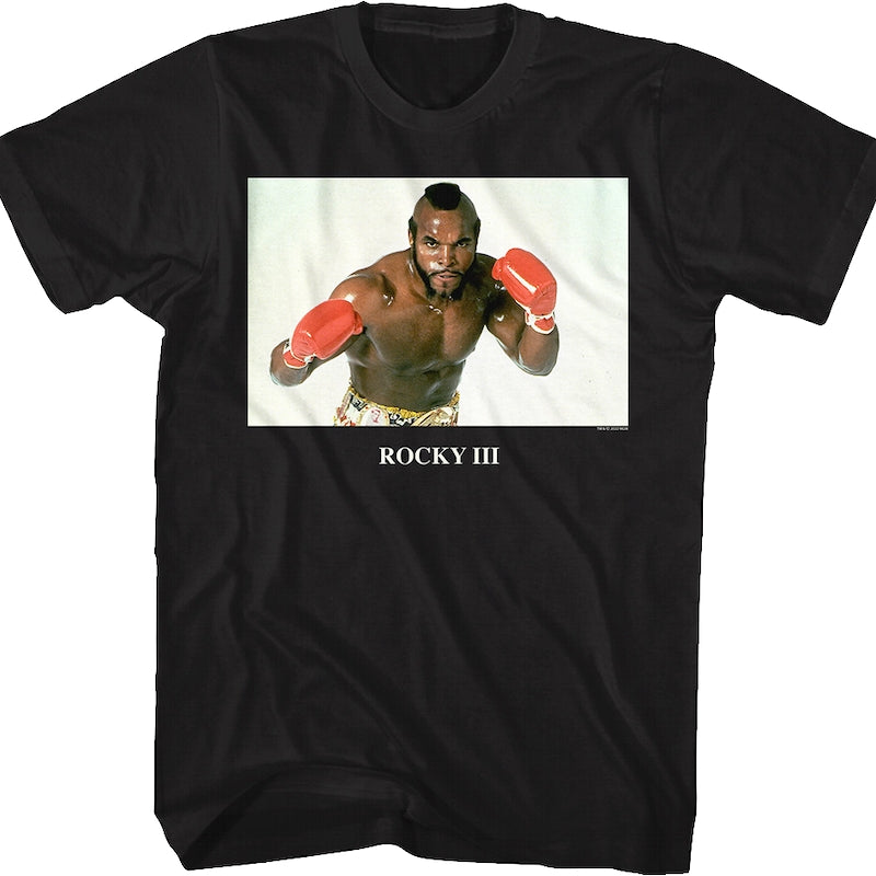 Clubber Lang Boxing Pose Rocky III T-Shirt