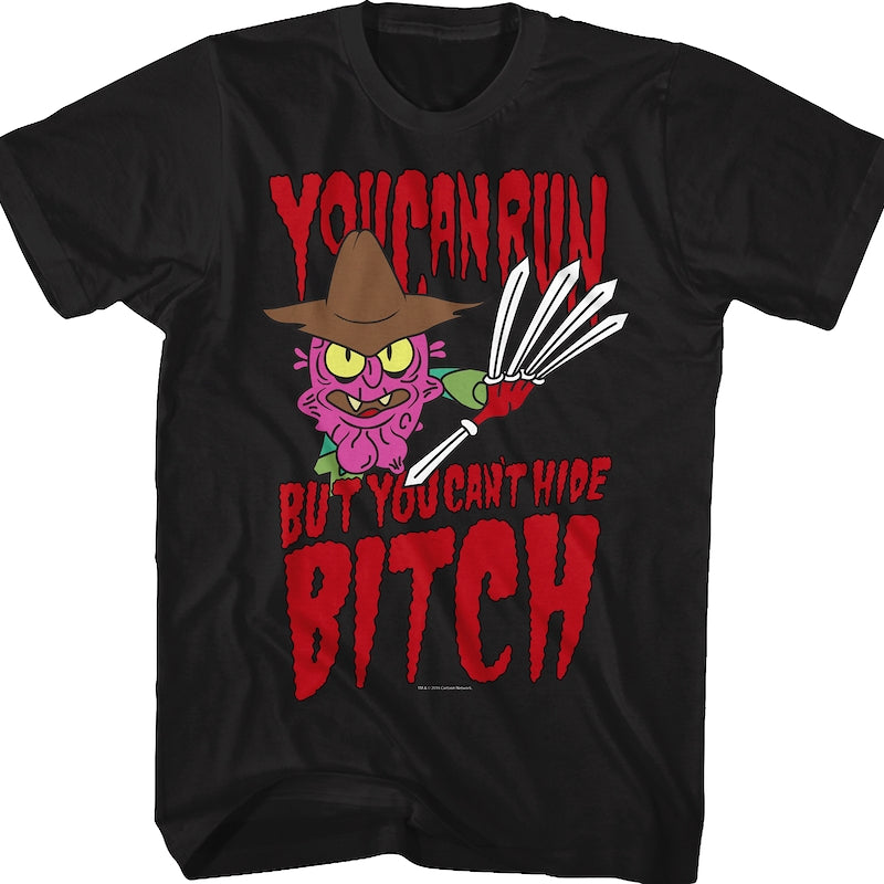 Scary Terry You Can Run Rick and Morty T-Shirt
