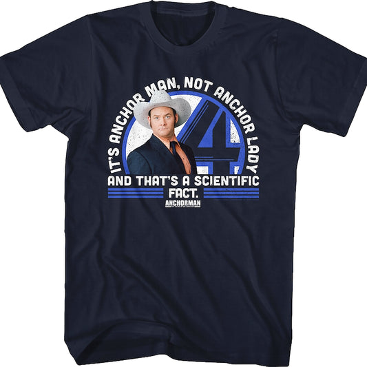 Scientific Fact Anchorman T-Shirt