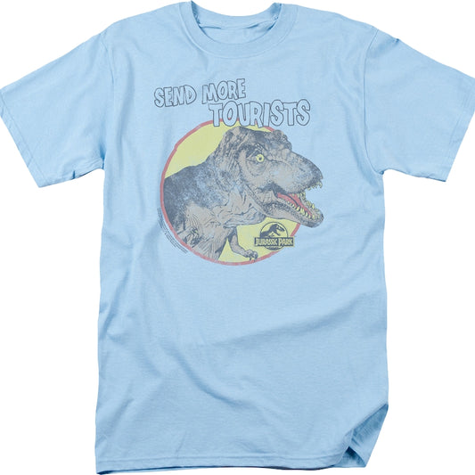 Send More Tourists Jurassic Park T-Shirt