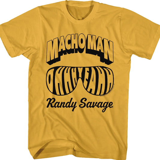 Shades Macho Man Randy Savage T-Shirt