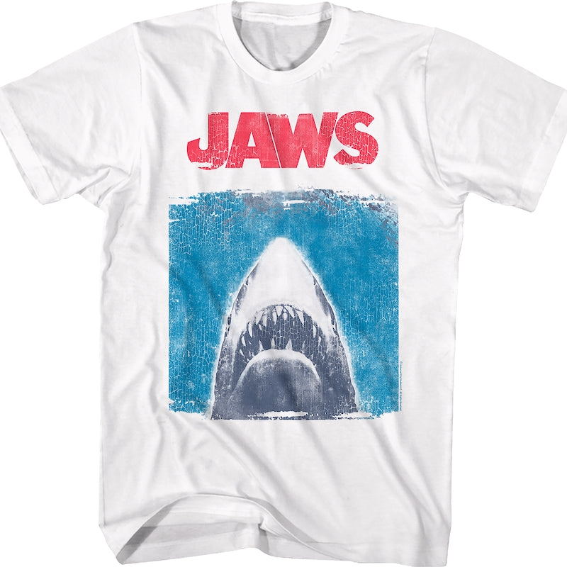 Great White Shark Sketch Jaws T-Shirt