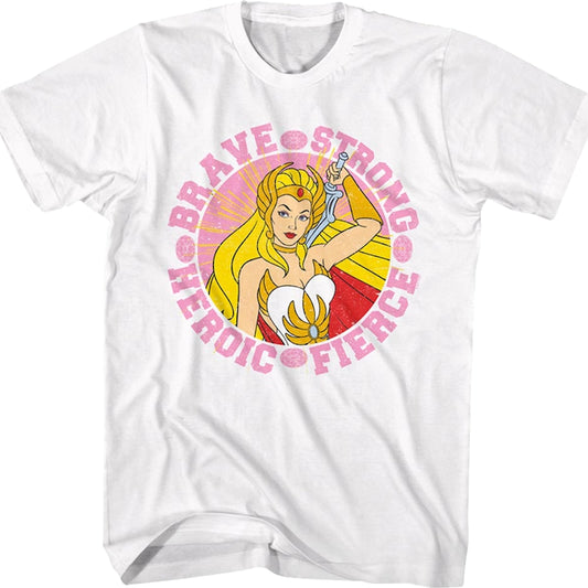 She-Ra Brave Strong Heroic Fierce Masters of the Universe T-Shirt