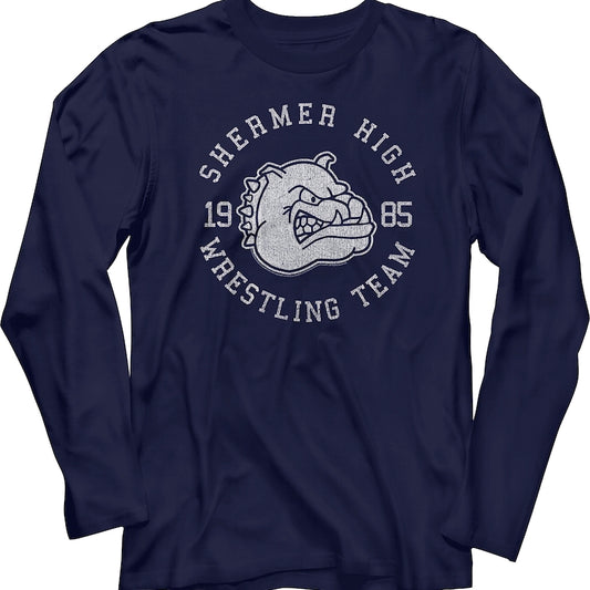 Shermer High Wrestling Team Breakfast Club Long Sleeve Shirt