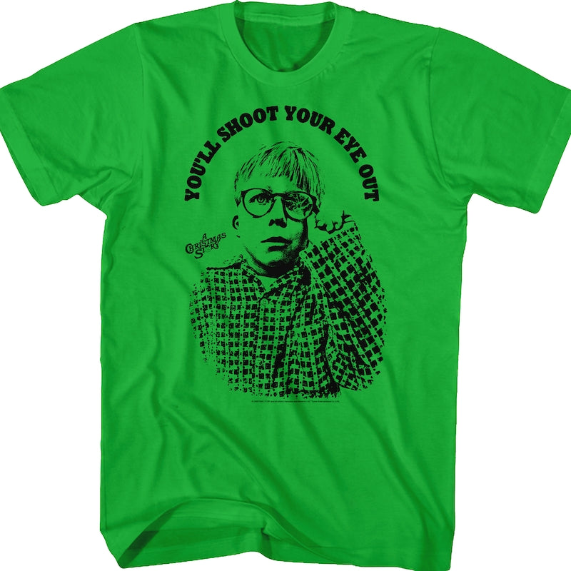 Shoot Your Eye Out Christmas Story T-Shirt