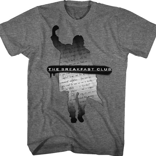 Silhouette Essay Breakfast Club T-Shirt