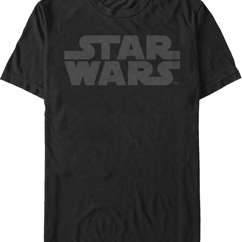 Simple Logo Star Wars T-Shirt