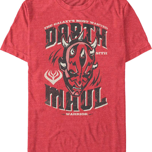 Sith Warrior Darth Maul Star Wars T-Shirt