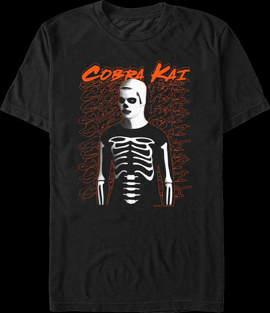 Skeleton Halloween Costume Cobra Kai T-Shirt
