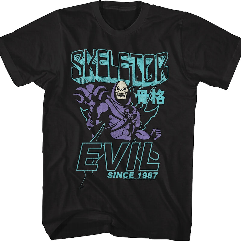 Skeletor Evil Since 1987 Masters of the Universe T-Shirt