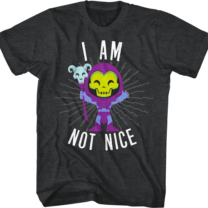 Skeletor I Am Not Nice Masters of the Universe T-Shirt