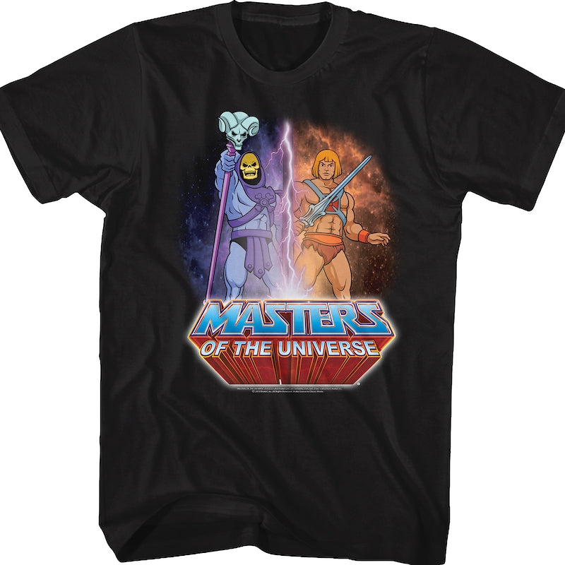 Skeletor vs He-Man Masters of the Universe T-Shirt