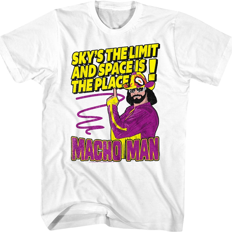 Sky's The Limit Macho Man Randy Savage T-Shirt