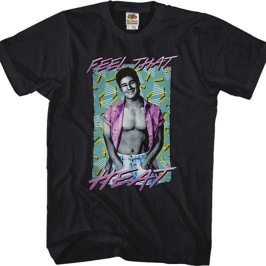 Slater Feel That Heat Saved By The Bell T-Shirt