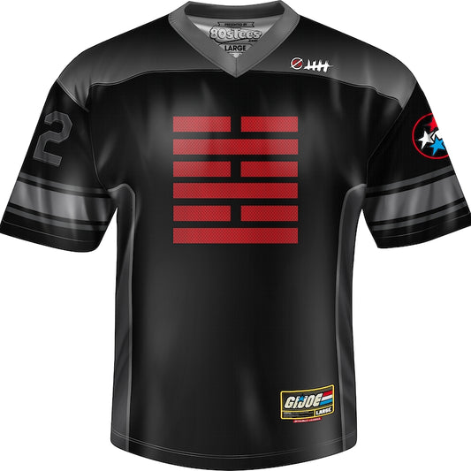 Snake Eyes Arashikage Clan GI Joe Football Jersey