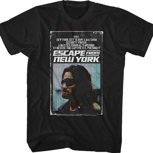 Paperback Novel Escape From New York T-Shirt