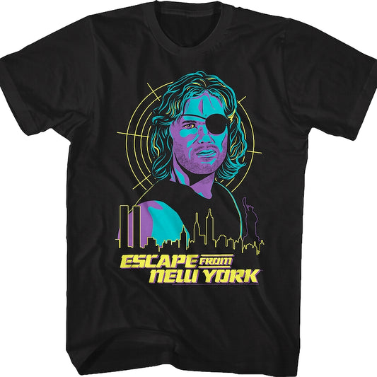 Snake Sketch Escape From New York T-Shirt