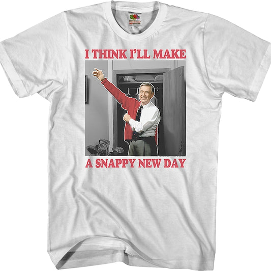 Snappy New Day Mr. Rogers T-Shirt