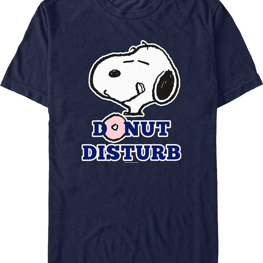 Snoopy Donut Disturb Peanuts T-Shirt