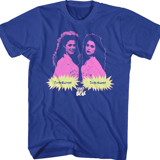 So Excited So Scared Saved By The Bell T-Shirt