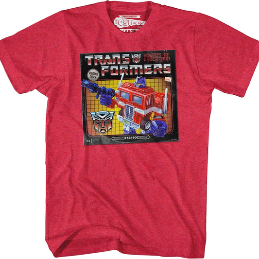 Sounds of Cybertron Transformers T-Shirt