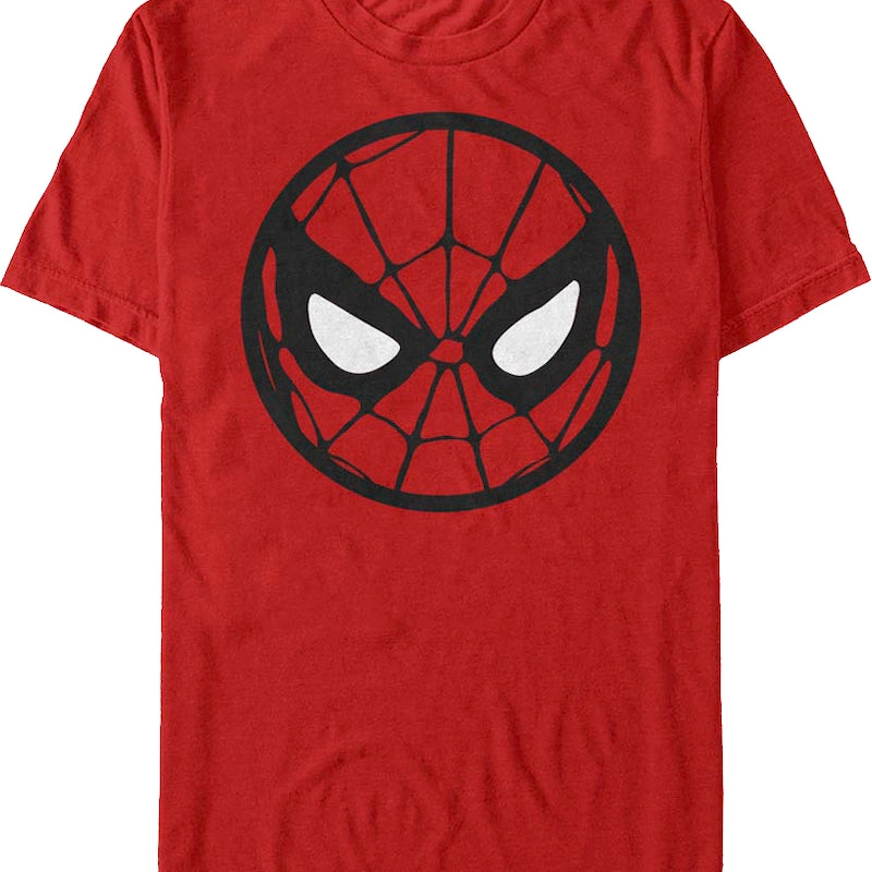 Spider-Man Mask Logo Marvel Comics T-Shirt