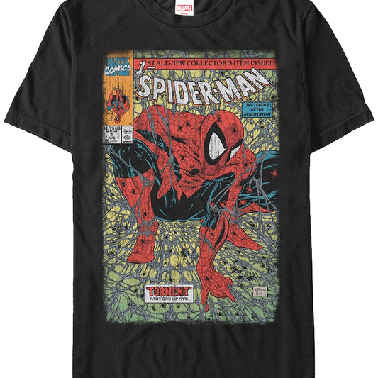 Spider-Man Torment Comic Cover T-Shirt