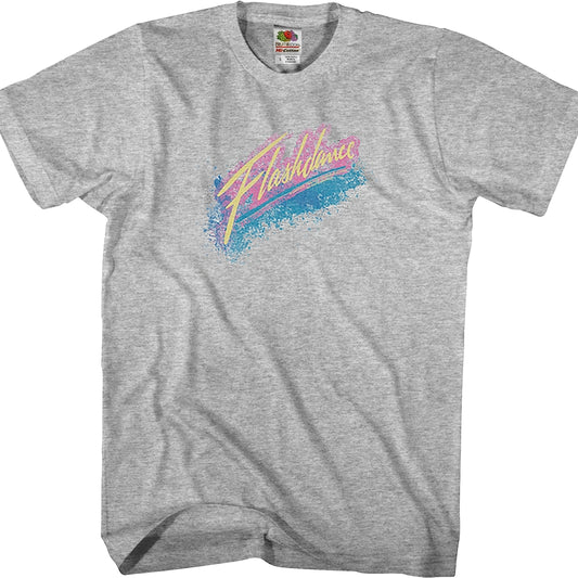 Spray Paint Flashdance T-Shirt