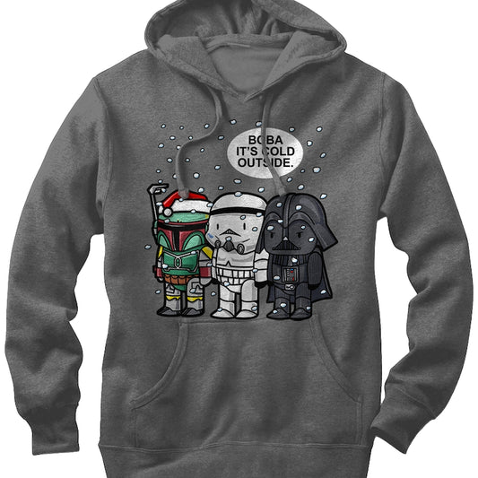 Star Wars Boba Fett Its Cold Outside Hoodie