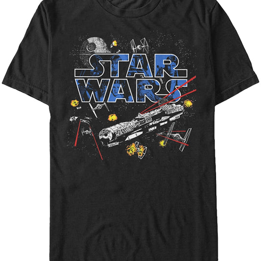 Star Wars Falcon Flight T-Shirt