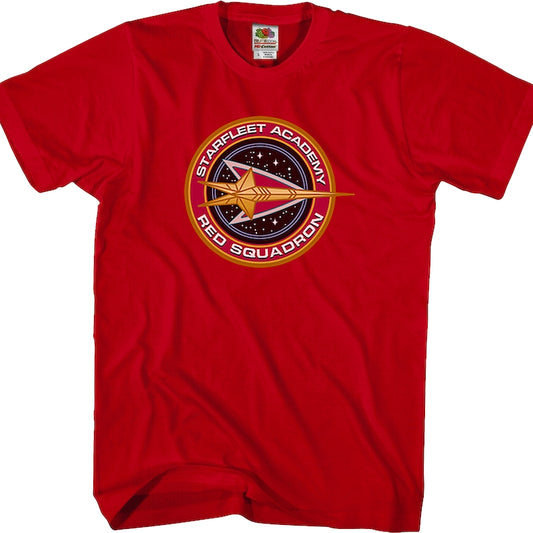 Starfleet Academy Red Squadron Star Trek T-Shirt