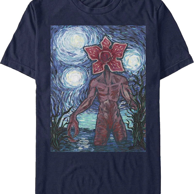 Starry Demogorgon Stranger Things T-Shirt