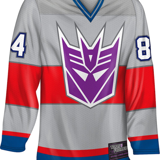 Starscream Decepticons Transformers Hockey Jersey