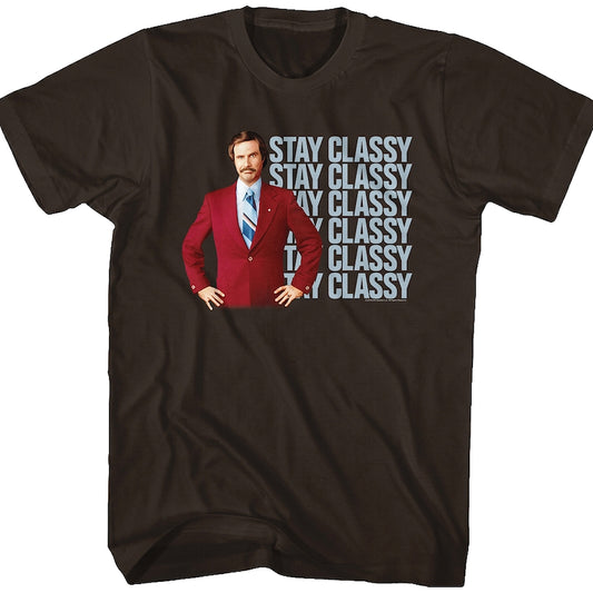 Stay Classy Anchorman T-Shirt
