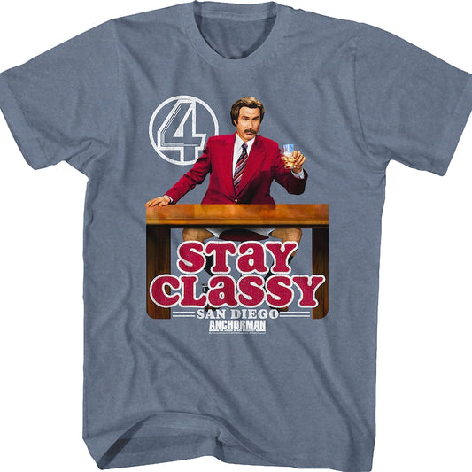 Stay Classy San Diego Anchorman T-Shirt