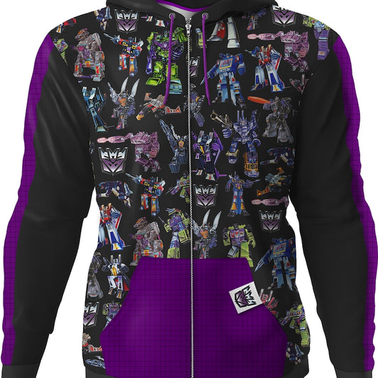 Striped Decepticons Transformers Hoodie