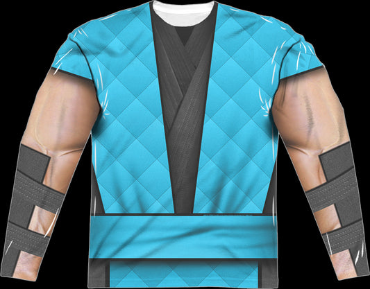 Sub-Zero Costume Mortal Kombat Long Sleeve Shirt