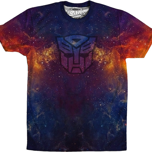 Sublimation Galaxy Autobot Logo Transformers Shirt