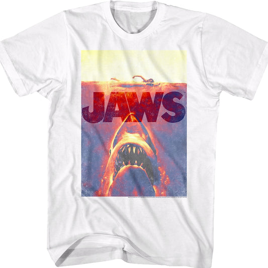 Sunburned Poster Jaws T-Shirt