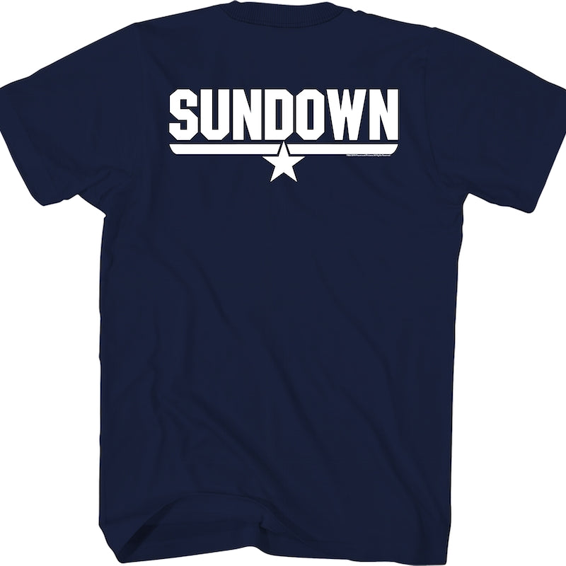 Sundown Name Top Gun T-Shirt