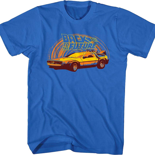 Sunrise DeLorean Back To The Future T-Shirt