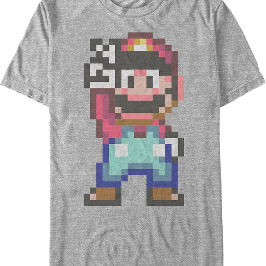 8-Bit Peace Super Mario Bros. Nintendo T-Shirt