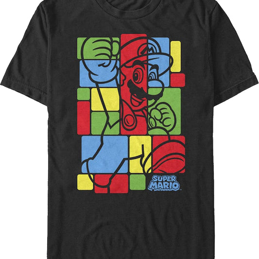 Super Mario Blocks Nintendo T-Shirt