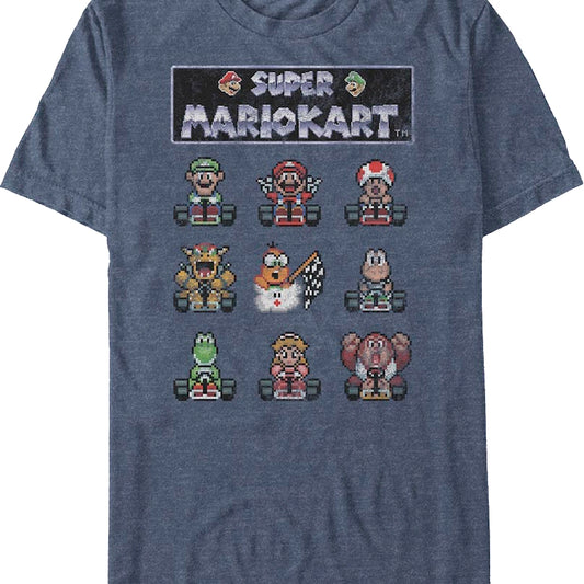 Super Mario Kart Nintendo T-Shirt
