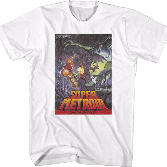 Super Metroid Japanese Poster Nintendo T-Shirt