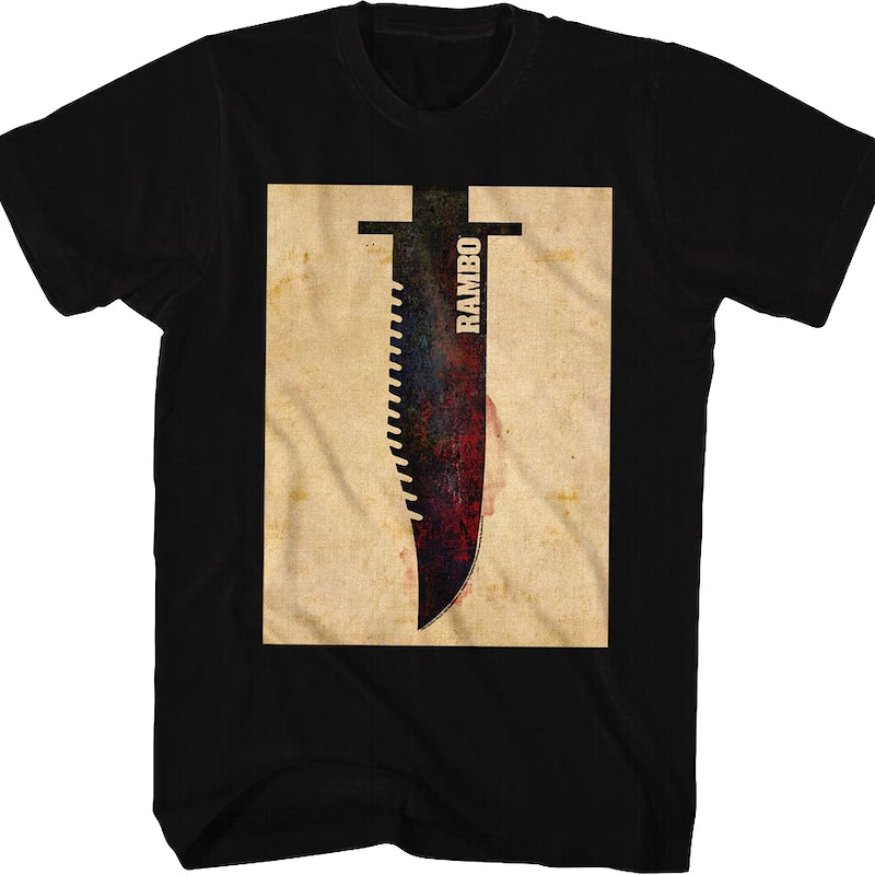 Survival Knife Rambo T-Shirt