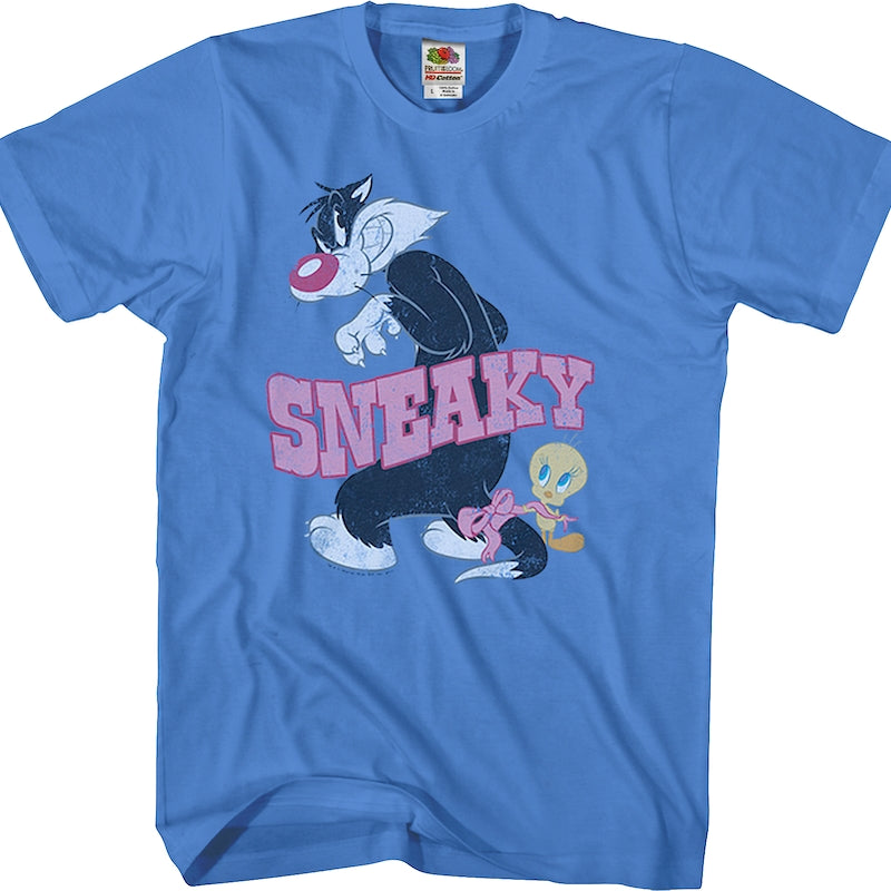 Sylvester and Tweety Sneaky Looney Tunes T-Shirt