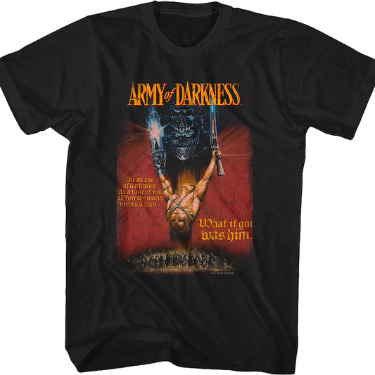 Tagline Poster Army of Darkness T-Shirt